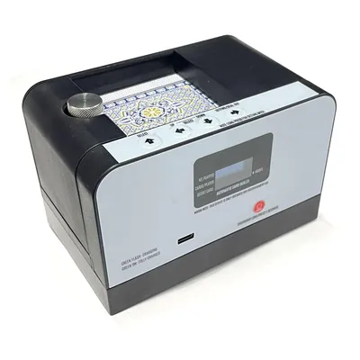 Produktbild von VOSSBACH Automatischer Akku Kartenverteiler Spielkarten Verteiler Kartendealer Poker Black Jack Karten Dealer Patentiertes Design, designed in Germany