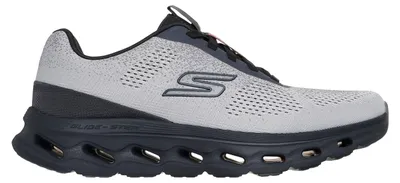 Immagine prodotto di Skechers GO WALK Glide-Step 2.0, scarpe da ginnastica da uomo, grigio e nero, taglia 44 EU