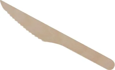 Immagine prodotto di PAPSTAR coltello in legno "puro", 16,5 cm, ecologico e robusto | foglio (250 pezzi)