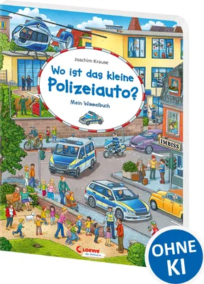 Produktbild von Wo ist das kleine Polizeiauto?