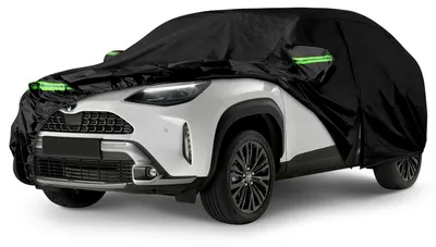 Immagine prodotto di Copertura completa per auto, adatta a Toyota Yaris Cross dal 2020 al 2025, impermeabile, per tutte le condizioni atmosferiche, con porta con cerniera