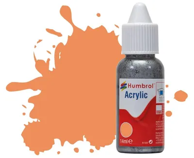 Zdjęcie produktu dla Farba akrylowa Humbrol DB0061 – nr 61 Flesh – matowa – 14 ml
