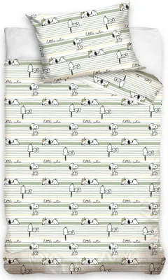 Produktbild von Snoopy Babybettwäsche 100 x 135 cm