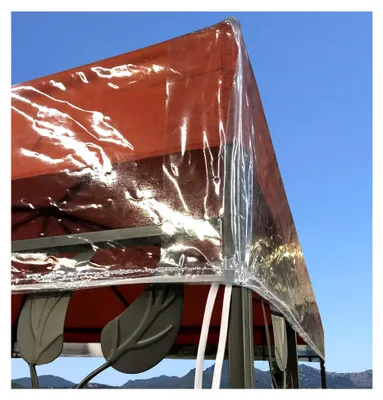 Produktbild von Schutzhaube für Pavillon 3x3m mit Doppeldach, wasserdicht und transparent