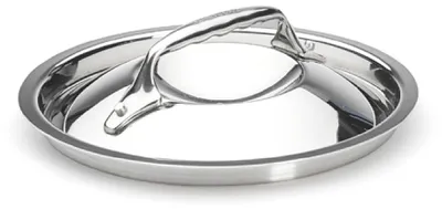 Produktbild von De Buyer - Edelstahl Deckel, Gussgriff - Durchmesser 16 cm - 3709.16N, Silber
