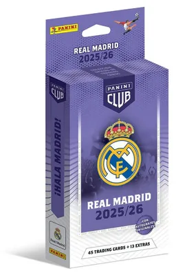 Produktbild von Panini Club Real Madrid 2025/26 Sammelkarten Lila  Kinder Lila One Size