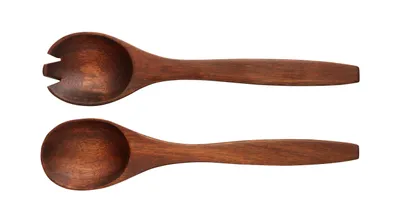 Produktbild von ASA Selection wood Salat Besteck Akazie Massiv, 2-tlg., Salatbesteck, Salatgabel, Salatlöffel, Akazienholz, Braun, 93920970