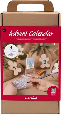 Obrázek produktu pro Creativ Company Adventní kalendář kreativní dárky kreslení řemeslná sada Vánoce