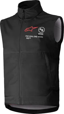 Obrázok produktu pre Mládežnícka motokrosová vesta Alpinestars Techstar softshell, čierna, M