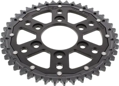 Produktbild von ZF Schwarzes Doppelkettensprocket mit 45 Zähnen und 530er Teilung für Ducati MULTISTRADA