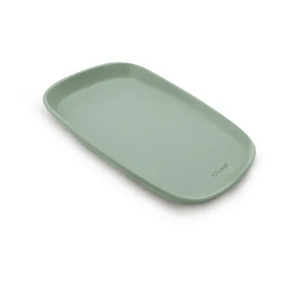 Produktbild von COIL Wickelauflage Babypflegematte, Wickeltisch, Wickelunterlage, Wickelmulde, EVA-Schaum, Weich, wasserdicht, mit 11 cm hohem Rand, Salbeigrün