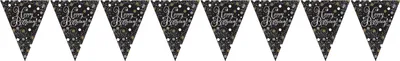 Produktbild von Amscan fahnenlinie Happy Birthday unisex 396 cm