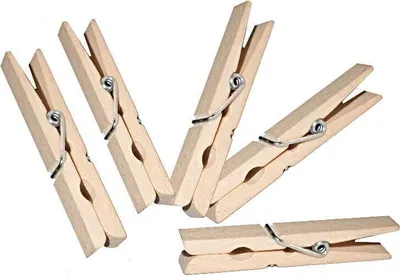 Produktbild von Wäscheklammern Wäscheklammern aus Holz | Umweltfreundliche Holzklammern | Wäscheklammern | Wäscheklammern aus Holz