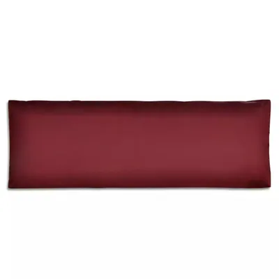 Immagine prodotto di vidaXL Cuscino per schienale imbottito rosso vino 120 x 40 x 10 cm