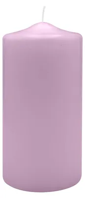 Produktbild von Spitzkopf Stumpen Kerzen Mittelflieder 20 x Ø 9 cm, 6 Stück