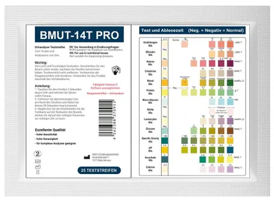 Produktbild von BMUT 14in1 Gesundheitstest für Urin