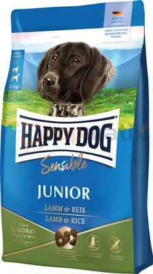 Immagine prodotto di Happy Dog cibo secco Sensible Junior Agnello e Riso 10 kg