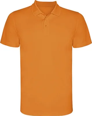 Imagen del producto de Roly - Camiseta polo "Monzha" para niños, modelo PF4248 (talla 128), color naranja fluorescente