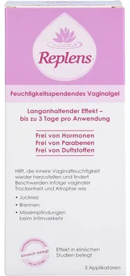 Obrázok produktu pre Replens sanol vaginálny gél predplnený aplikátor. 3 ks