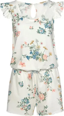 Produktbild von Vivance Dreams Playsuit ecru-allover-geblümt Größe 36
