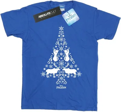 Produktbild von Disney - "Frozen" T-Shirt für Damen BI24687 (S) (Königsblau)