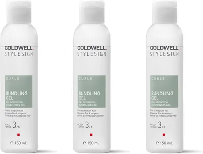 Produktbild von Stylesign Curls Bundling Gel 3x150 ml