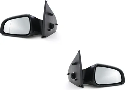 Productafbeelding van Johns, buitenspiegelglas, geschikt voor Opel Astra H (03/04-01/10), set, rechterkant, met basiscoating