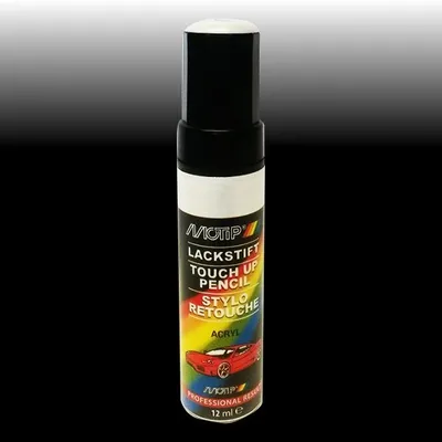 Produktbild von Motip Lackstift AC 0-0550 Schwarz, glänzend - 12ml