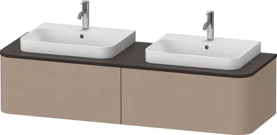 Produktbild von DURAVIT HP4946B75750010 WTU HappyD2+ wandh.,354x1600x550mm