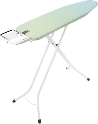 Obrázok produktu pre Brabantia 242861, Žehliaca doska plnej veľkosti, Bavlna, Naparovacia žehlička, Biela, Jednofarebné, Modrá, Zelená
