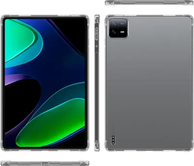 Immagine prodotto di Custodia Cadorabo per Xiaomi Pad 6 Pro in FULL TRANSPARENT custodia protettiva in TPU flessibile in silicone cover cover telefono cellulare