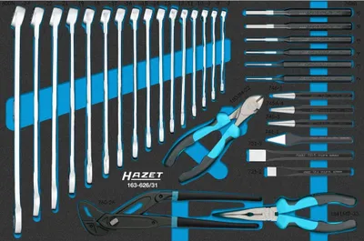 Produktbild von Hazet Werkzeug Satz 163-626/31, 31-tlg.