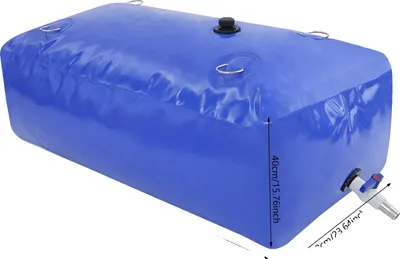 Obrázek produktu pro Vodní vak, přenosný design, velká kapacita, modrý