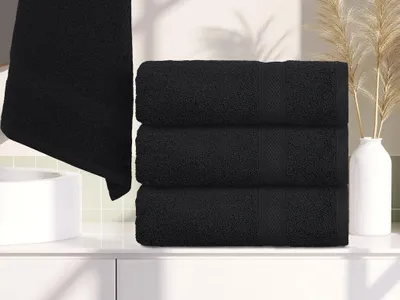Zdjęcie produktu dla Ręcznik CLARYSSE ELEGANCE 60x110 cm antracyt, 100% bawełna