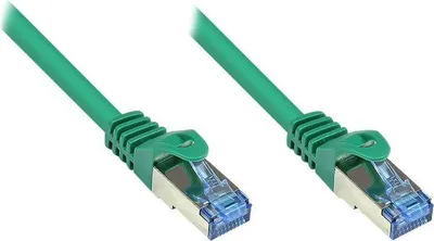 Obrázok produktu pre Alcasa CAT6A S/FTP 50 m, 50 m, Cat6a, S/FTP (S-STP), RJ-45, RJ-45, Zelená