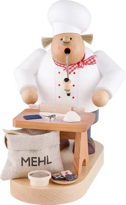 Produktbild von Weihnachtsbäcker (20cm) Räuchermann von KWO