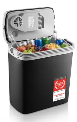 Produktbild von TZS First Austria - Kühlbox 19L elektrisch 12V 230V Anschluss für Auto & Steckdose - Thermoelektrisch - Schwarz