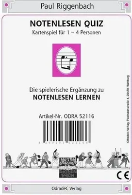 Produktbild von Riggenbach, P: Notenlesen Quiz