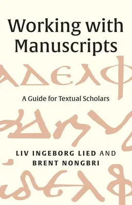 Image de Working with Manuscripts