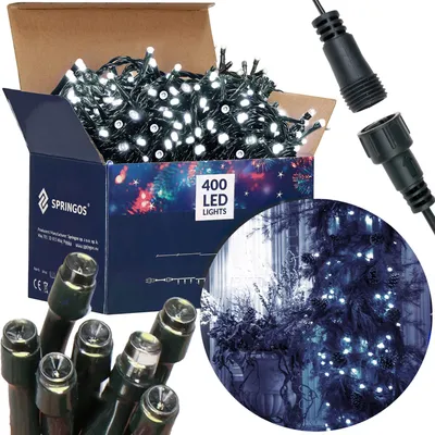Immagine prodotto di Catena luminosa a LED - 33,5 m, 400 LED, IP44, bianco freddo