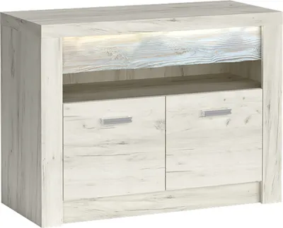 Produktbild von Fernsehschrank modern in Esche weiß INGENIO-161
