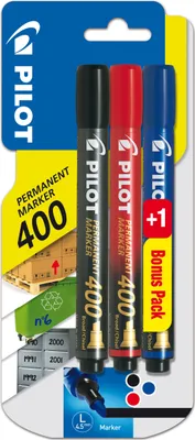 Produktbild von Pilot Markery permanentne ścięte 3 kolory