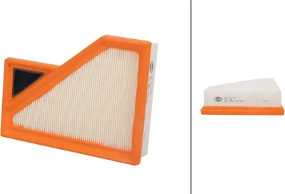 Produktbild von Luftfilter-Einsatz 215 x 165 mm HELLA IAM-Expertise passend für u.a. MINI