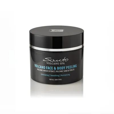 Produktbild von Santo Volcano 2 in 1 Peeling Creme für Gesicht & Körper mit Vulkanwasser 200 ml