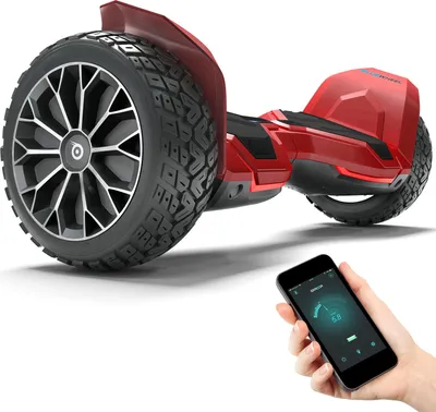 Produktbild von Bluewheel Hoverboard HX510_RD - 8.5" Vollgummireifen - LED-Scheinwerfer