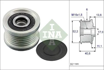 Produktbild von Ina Generatorfreilauf  535 0044 10