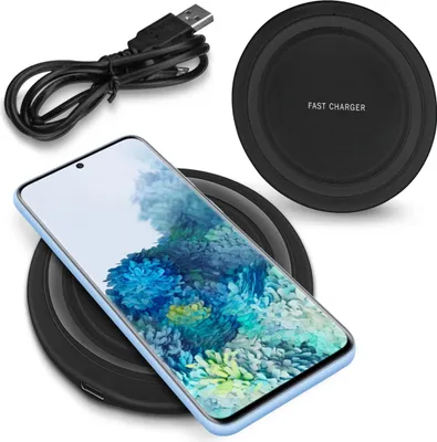 Produktbild von Ladestation QI Wireless Lade Charger für Samsung Galaxy S50 Serie 15W Ladegerät