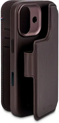 Obrázek produktu pro Pouzdro MagSafe pro Apple iPhone 17 - pouzdro in-1 Decoded Echt Leren 2- - Chocolate Brown