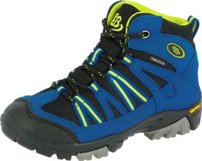 Produktbild von Brütting Ohio High Jungen Nylon Comfortex Trekking Boots blau, Vibram-Laufsohle, 4437114/35