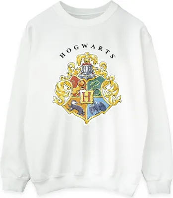 Produktbild von Harry Potter - "Hogwarts" Sweatshirt für Damen BI21599 (M) (Weiß)